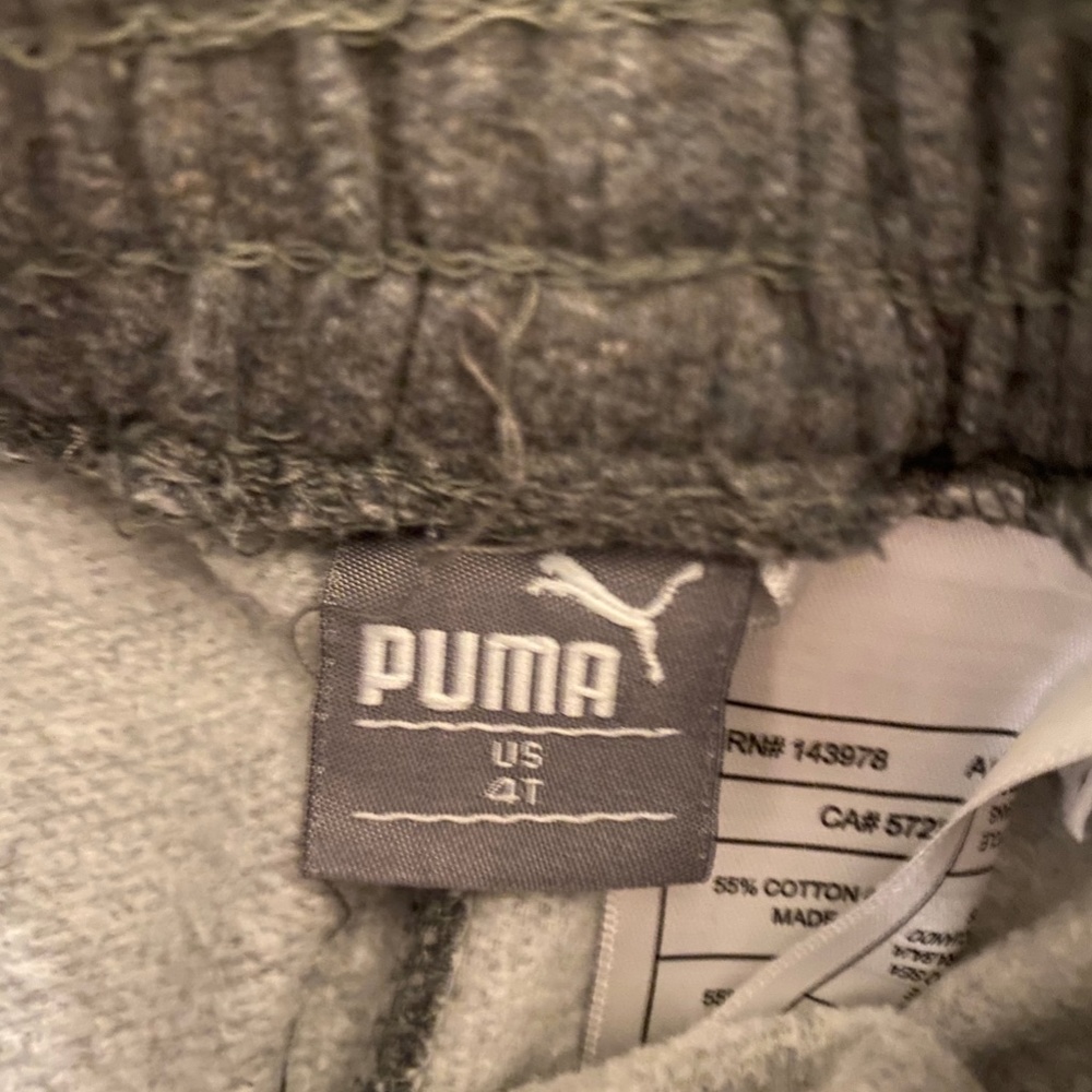 Puma grey sweatpants - Picture 2 of 2